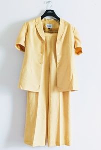 Le Suit 2 Piece Pants Suit Size 12 Long